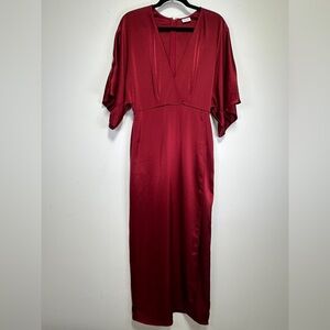 Babaton Red Midi Dress
